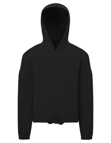 TRI-TR85B-Kids Recycled Cropped Oversize Hoodie